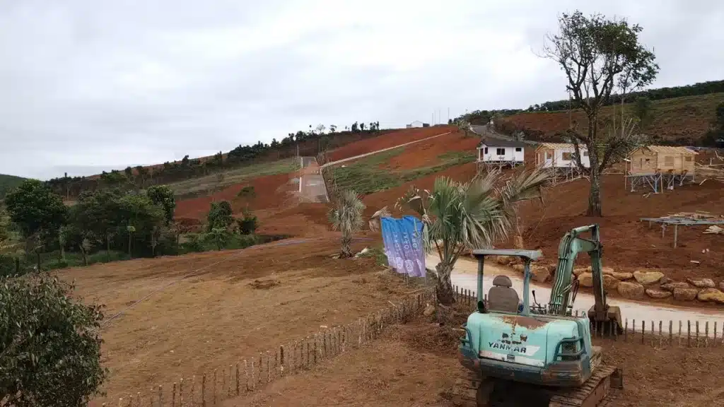 view triền đồi floral river side